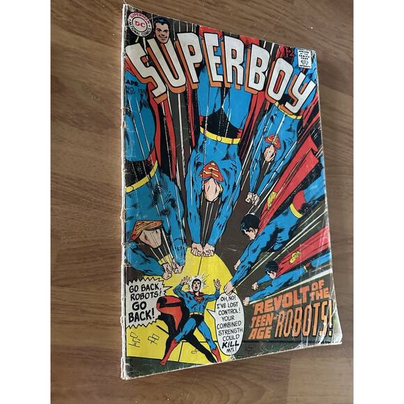 DC Comics, SUPERBOY #155 & ADVENTURE COMICS #368/ .12 issues 1960S FAIR VINTAGE - Picture 5 of 14